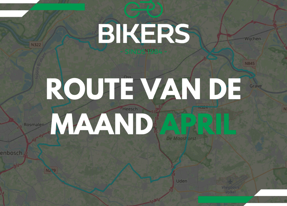 Route van de maand april