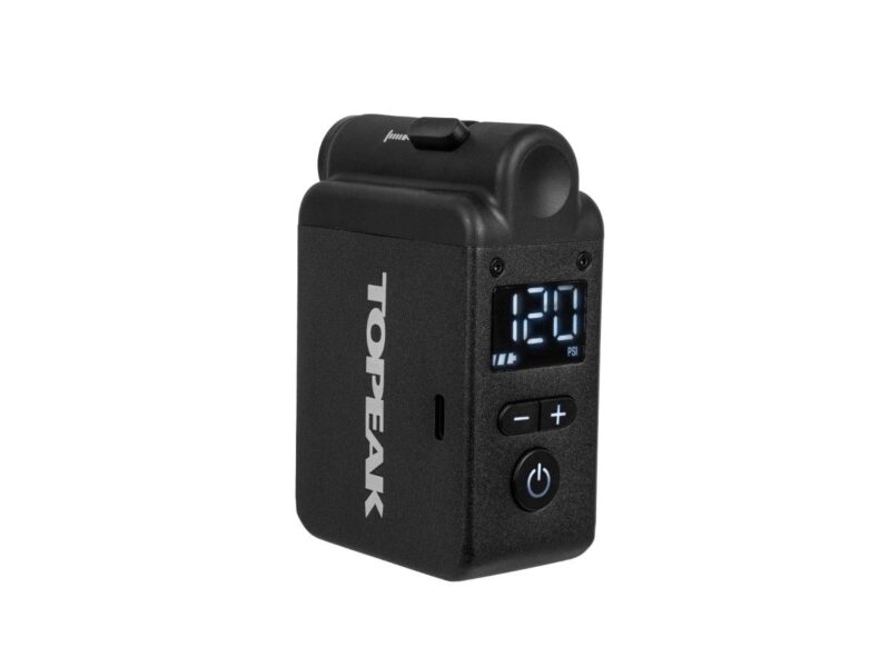 Topeak pomp accucompressor minicompressor E-booster digital